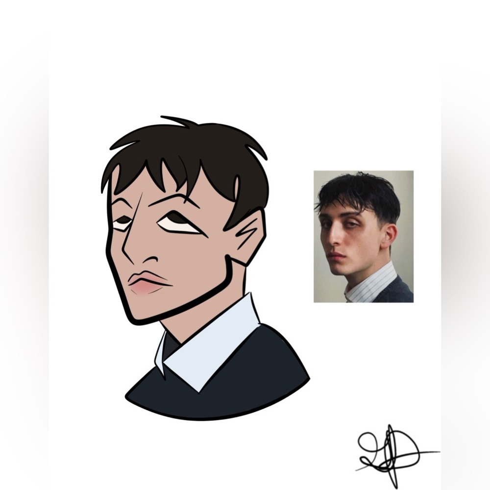 Custom Cartoon Portraits by Gabby